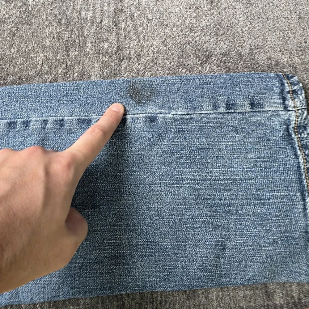 Wrangler 20X Style 44 Jeans Mens 33x32 (33x31) Slim Straight Leg Blue Denim Pant